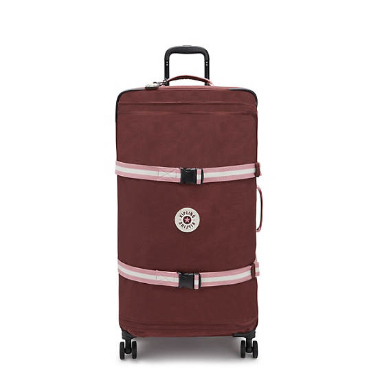 Kipling Spontaneous Large Rolling Kufferter Rød | DK 1745XY